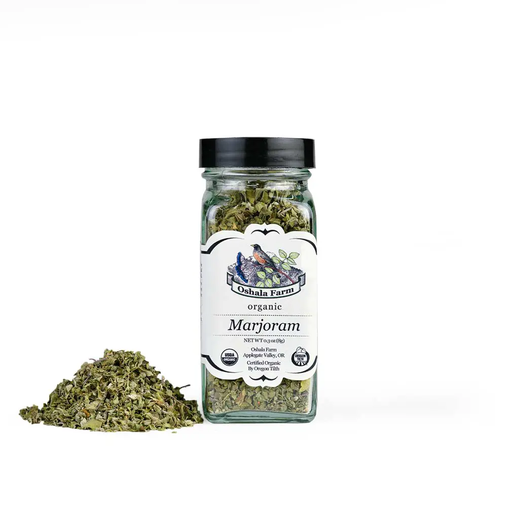 Marjoram Spice Bottle