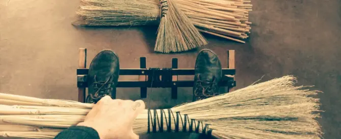 Broom Making Workshop with Betania