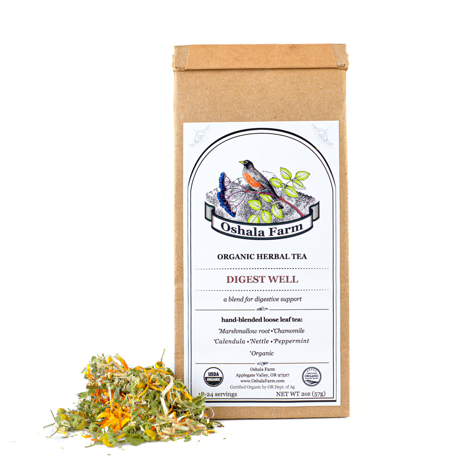 Summer Savory Spice Bottle Oshala Farm